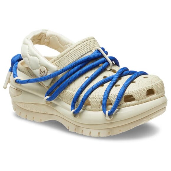 Ships Now Rauw Alejandro X Crocs Mega Crush Clog Bone Mens Size 5 or 13
